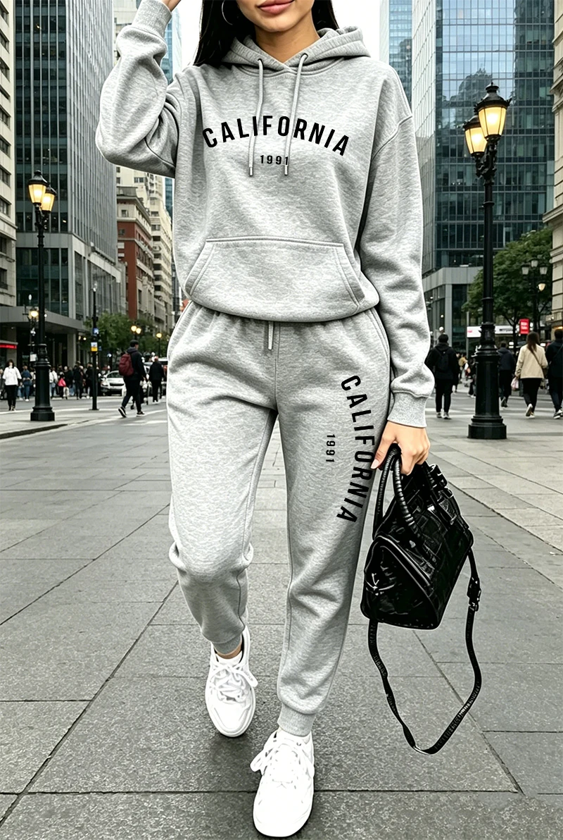 Winter Clothing Hoodie - Hot Sales Womens Tracksuit Printing Casual