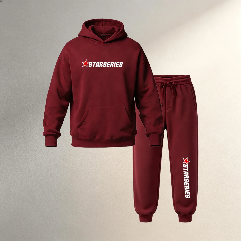 Warm Winter Clothing - Men's Clothing Pullover Sets 2 Pieces