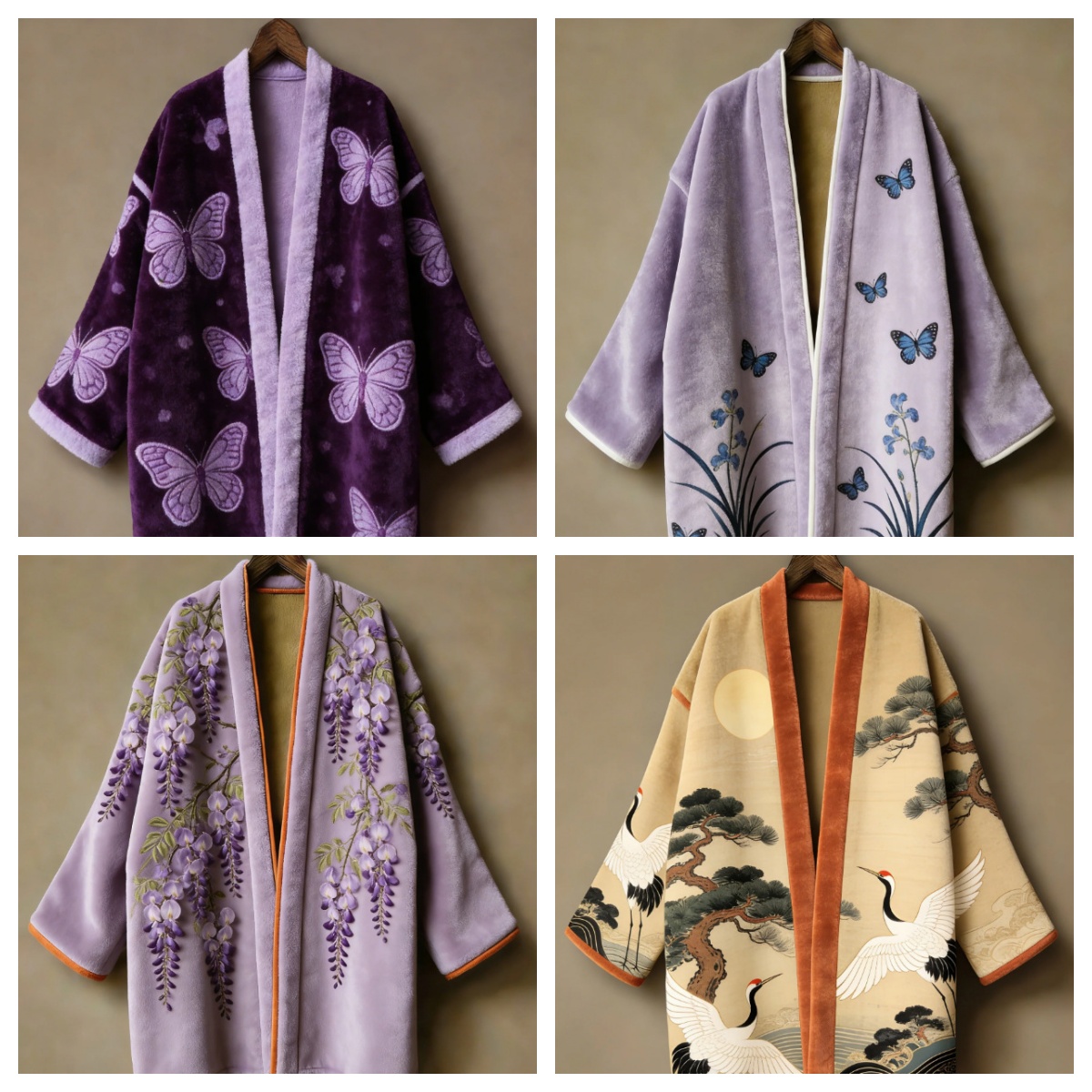 Traditional Winter Japanese Clothing - Japanese Kimono Haori Yukata Samurai For