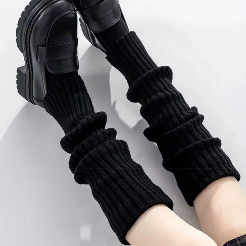 40cm Lolita Knitted Leg Warmer - огляд і ціна Winter Clothing Leg Warmers