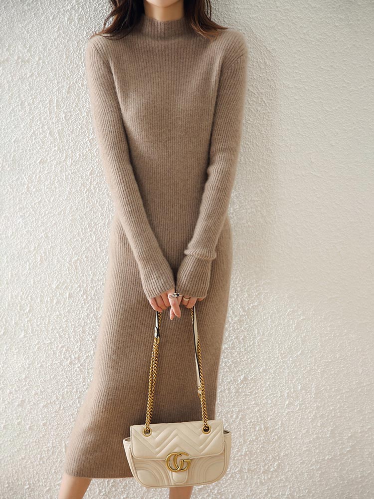 LONGMING Women Knitted Dress 1 - огляд і ціна Winter Clothing H&M