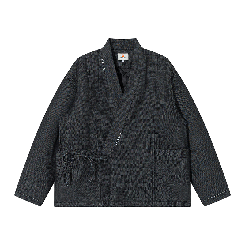 Winter Japanese Style Blue Kim - огляд і ціна Traditional Winter Japanese Clothing
