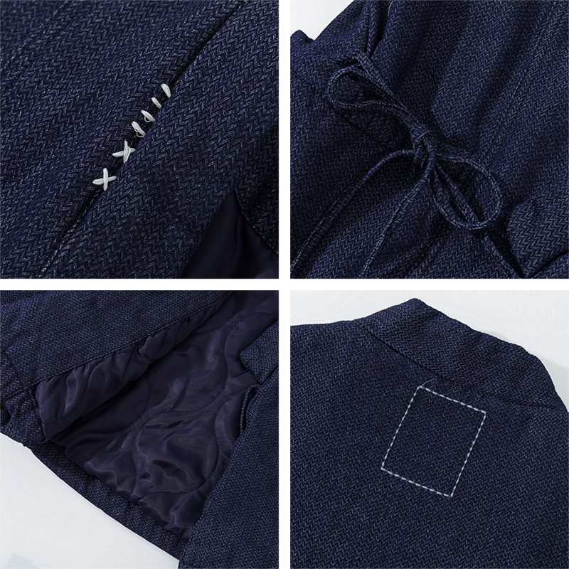 Winter Japanese Style Blue Kim - огляд і ціна Traditional Winter Japanese Clothing