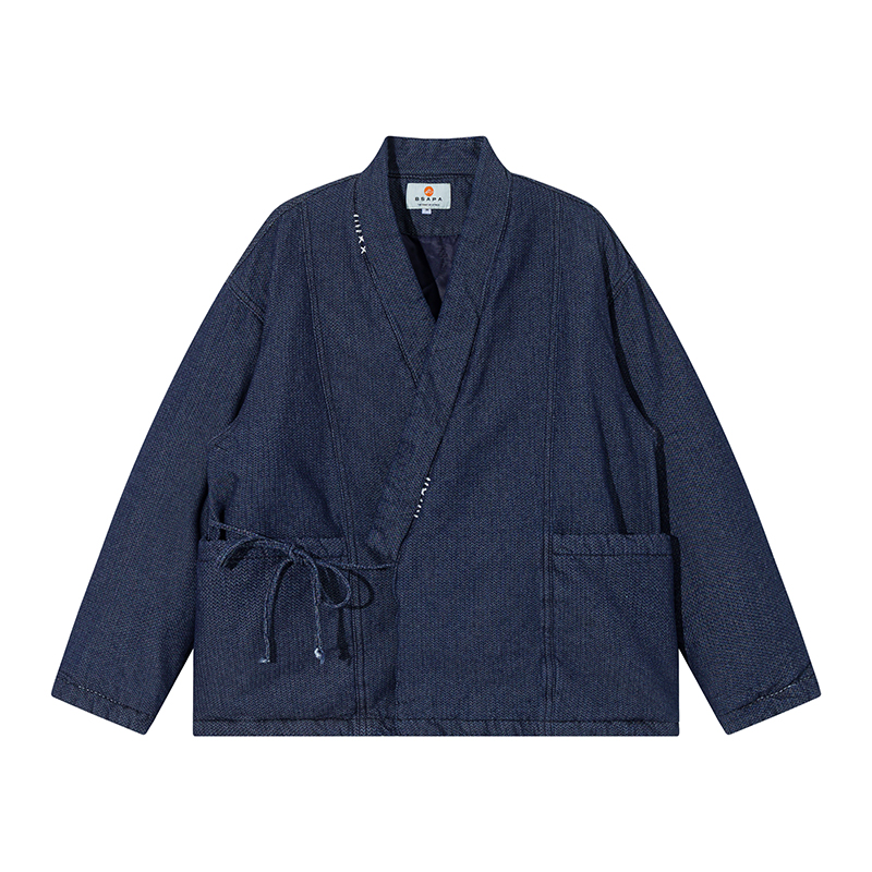 Winter Japanese Style Blue Kim - огляд і ціна Traditional Winter Japanese Clothing