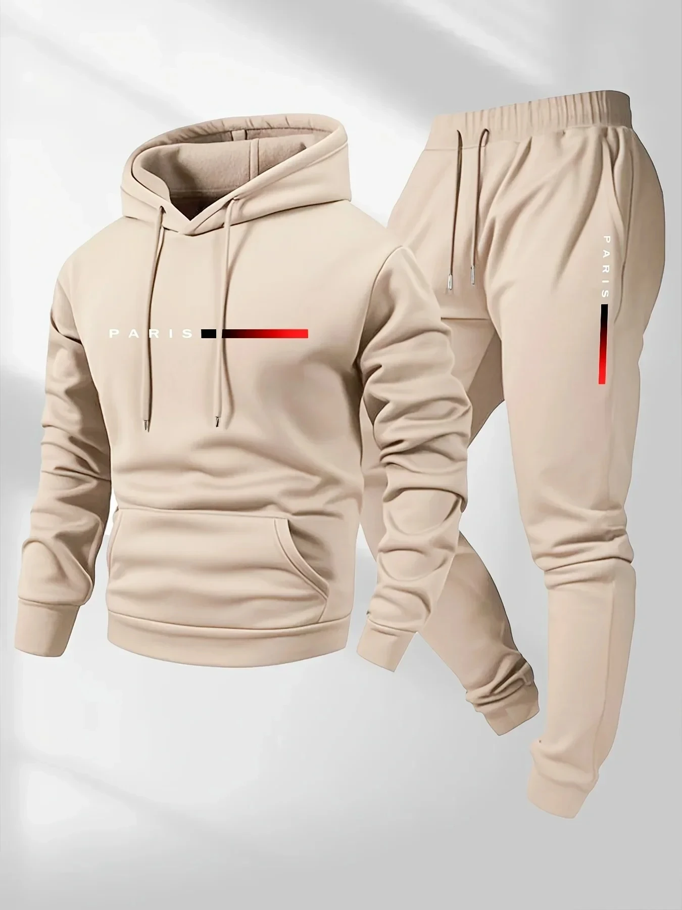 PARIS Letter Print Sweatshirt  - огляд і ціна Winter Wear Clothes