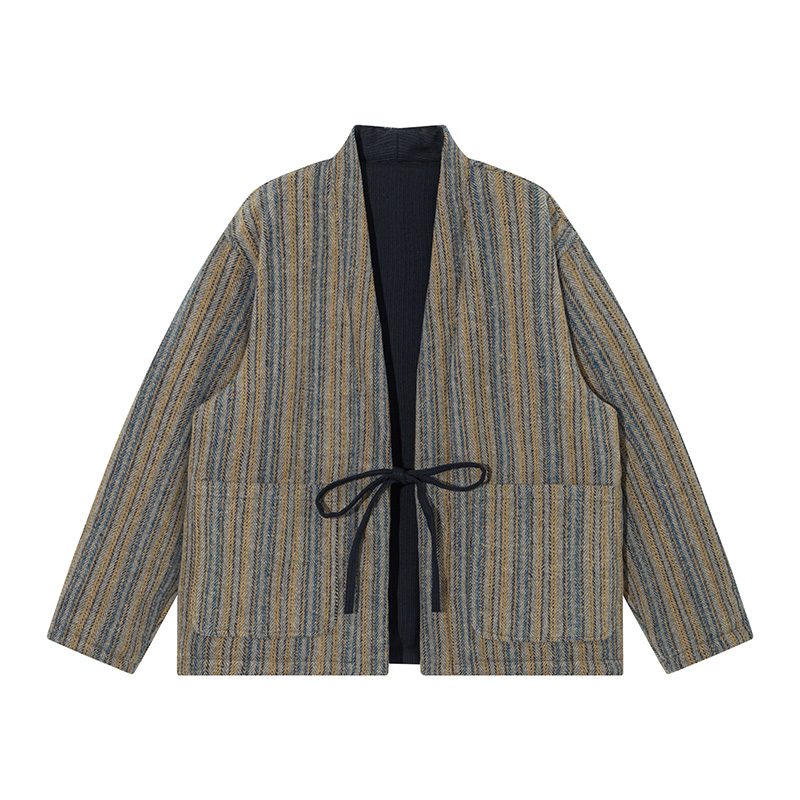 Japanese Style Striped Kimono  - огляд і ціна Traditional Winter Japanese Clothing