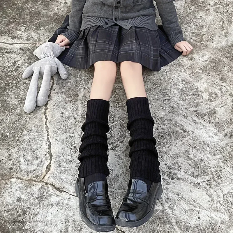 40-75CM Length Wool Knitted Le - огляд і ціна Winter Clothing Leg Warmers