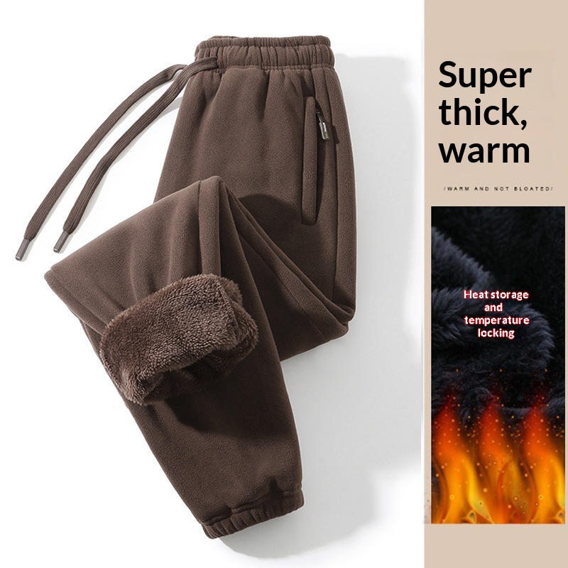 Men Trousers Double-sided Flee - огляд і ціна Winter Clothes Shop