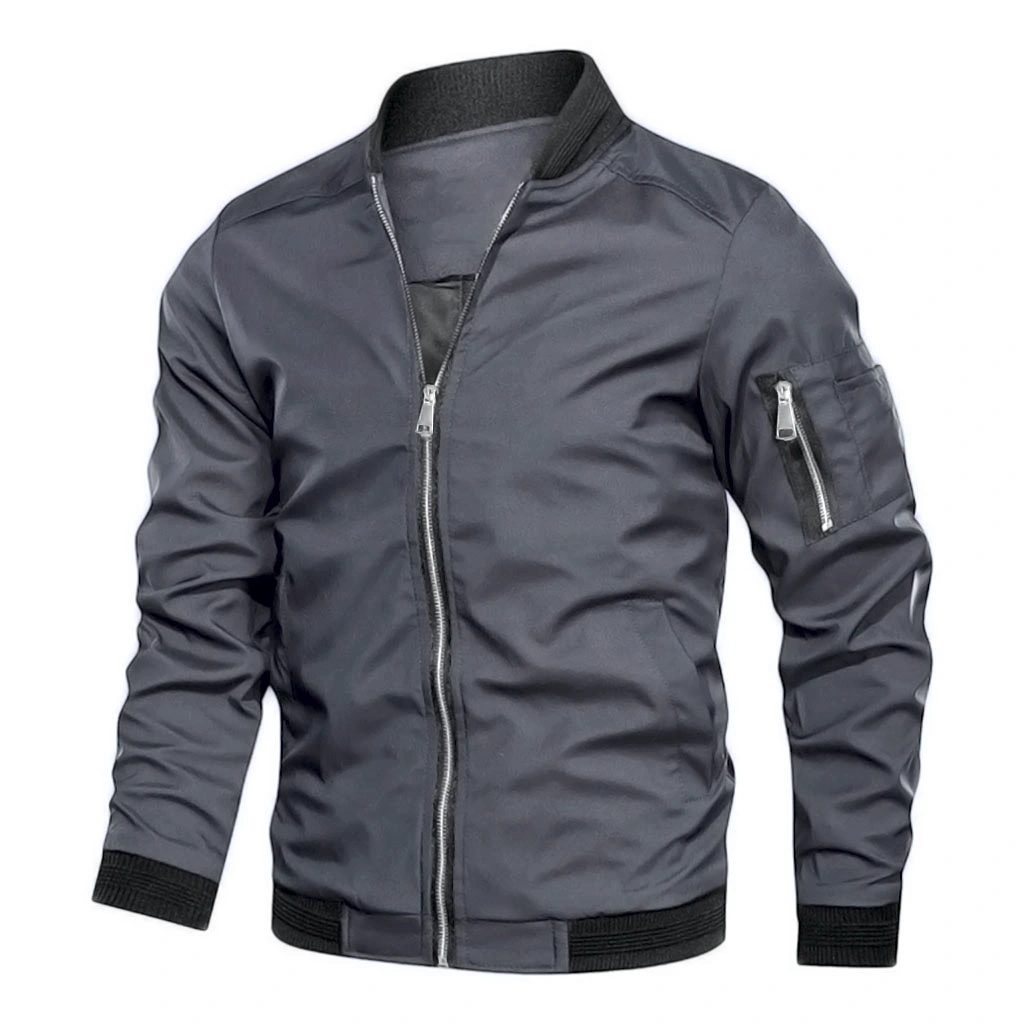 Fall Winter Quality New Men's  - огляд і ціна Quality Winter Clothing Bomber Jacket