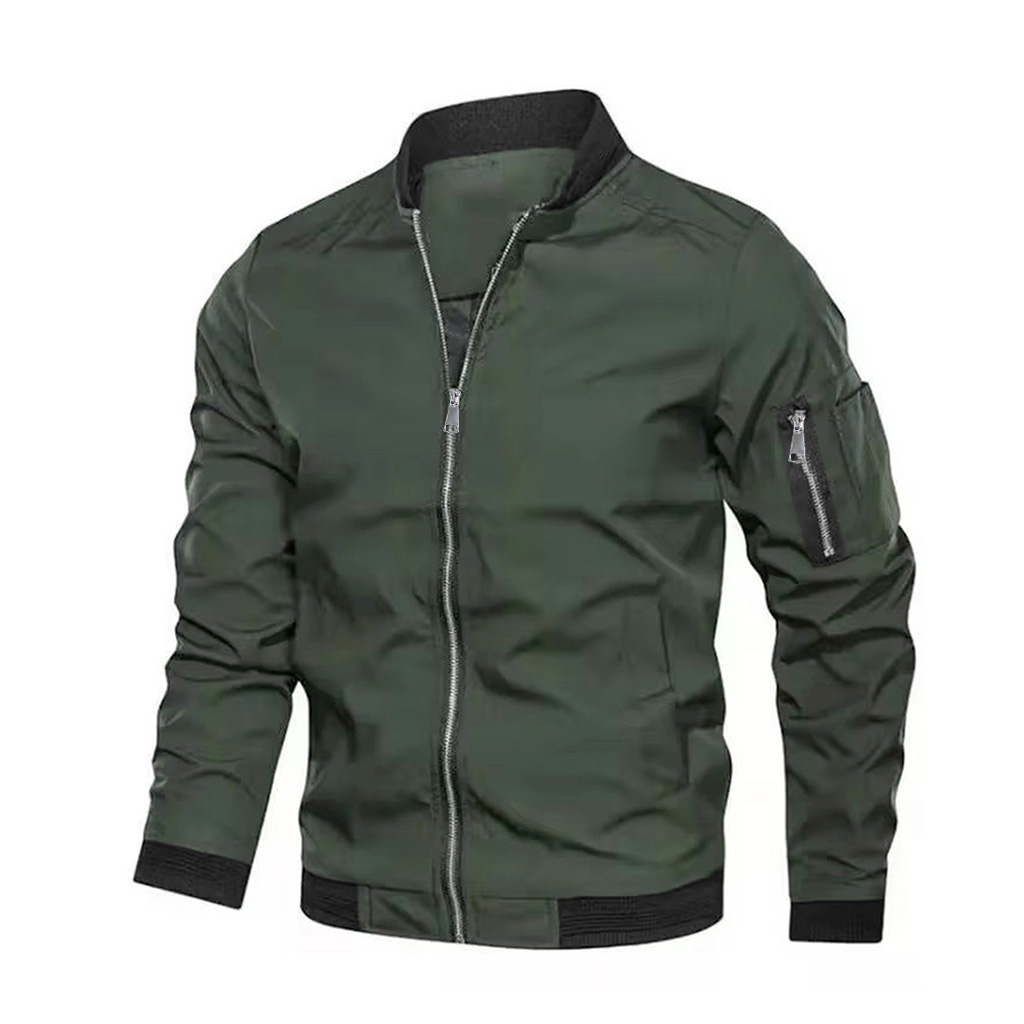Fall Winter Quality New Men's  - огляд і ціна Quality Winter Clothing Bomber Jacket