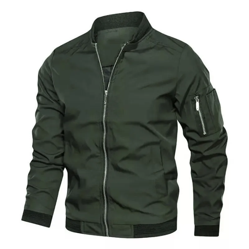 Fall Winter Quality New Men's  - огляд і ціна Quality Winter Clothing Bomber Jacket