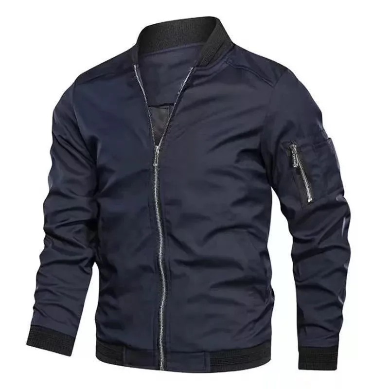 Fall Winter Quality New Men's  - огляд і ціна Quality Winter Clothing Bomber Jacket
