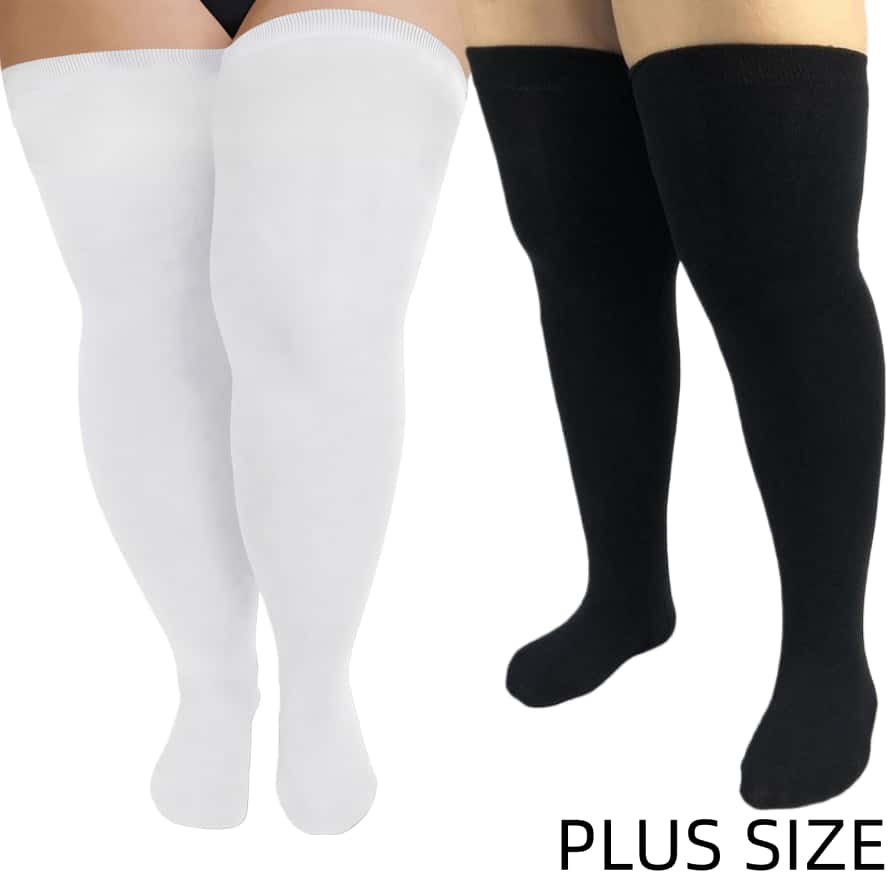 Large Plus Size Girls Thigh Hi - огляд і ціна Winter Clothing Leg Warmers