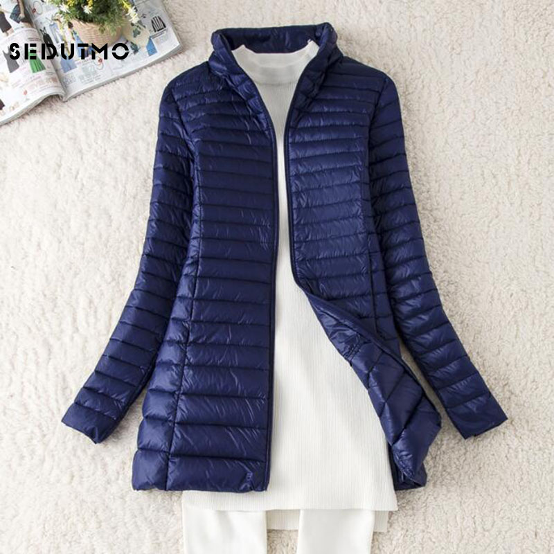 SEDUTMO Winter Long Women Down - огляд і ціна Puffer Jacket Women Down