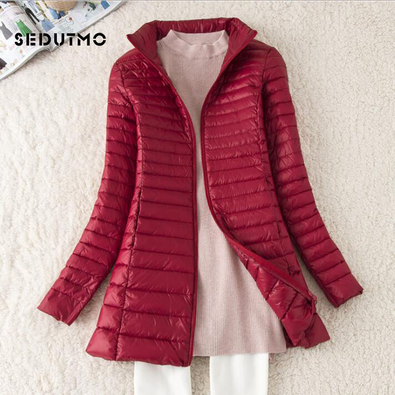 SEDUTMO Winter Long Women Down - огляд і ціна Puffer Jacket Women Down