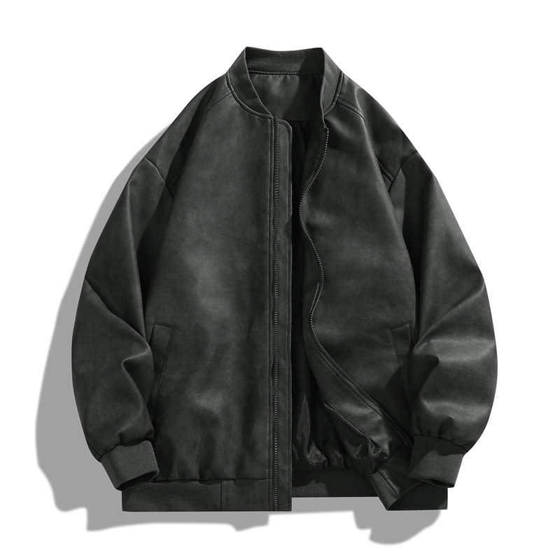 Autumn New High Quality Retro  - огляд і ціна Quality Winter Clothing Bomber Jacket