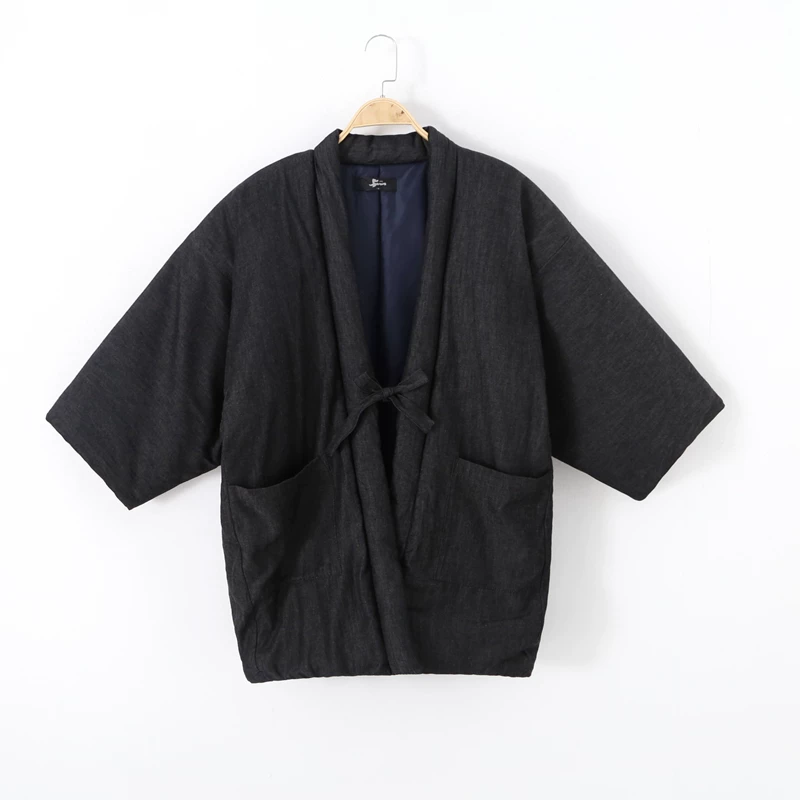 New Hanten Jacket for Men Trad - огляд і ціна Traditional Winter Japanese Clothing
