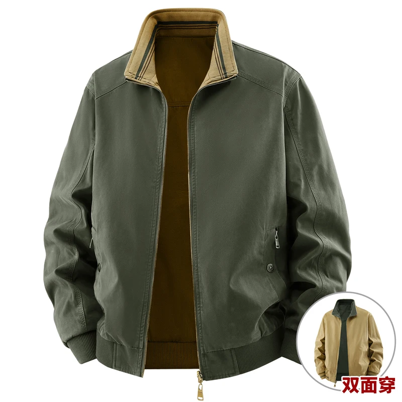 High Quality Reversible Jacket - огляд і ціна Quality Winter Clothing Bomber Jacket