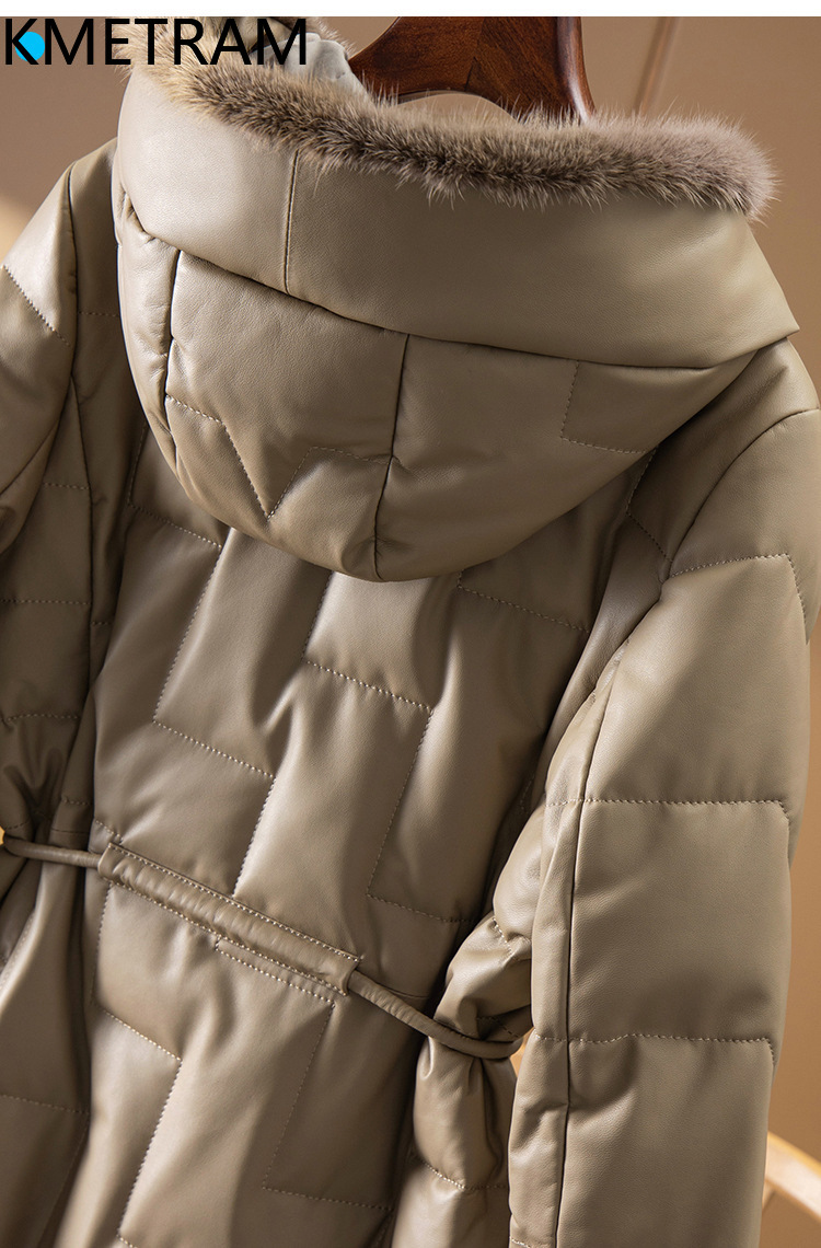 KMETRAM Genuine Sheepskin Down - огляд і ціна Puffer Jacket Women Down