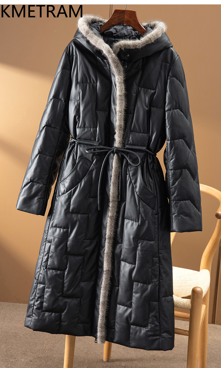 KMETRAM Genuine Sheepskin Down - огляд і ціна Puffer Jacket Women Down