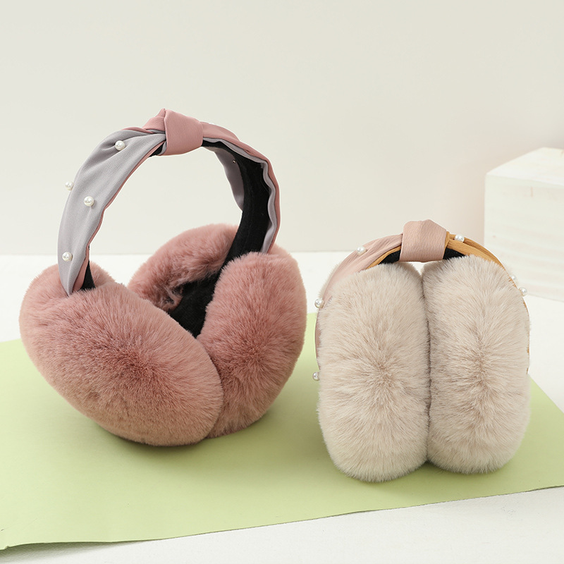 Anjj New Inlay Peral Earmuffs  - огляд і ціна Winter Clothing Earmuffs
