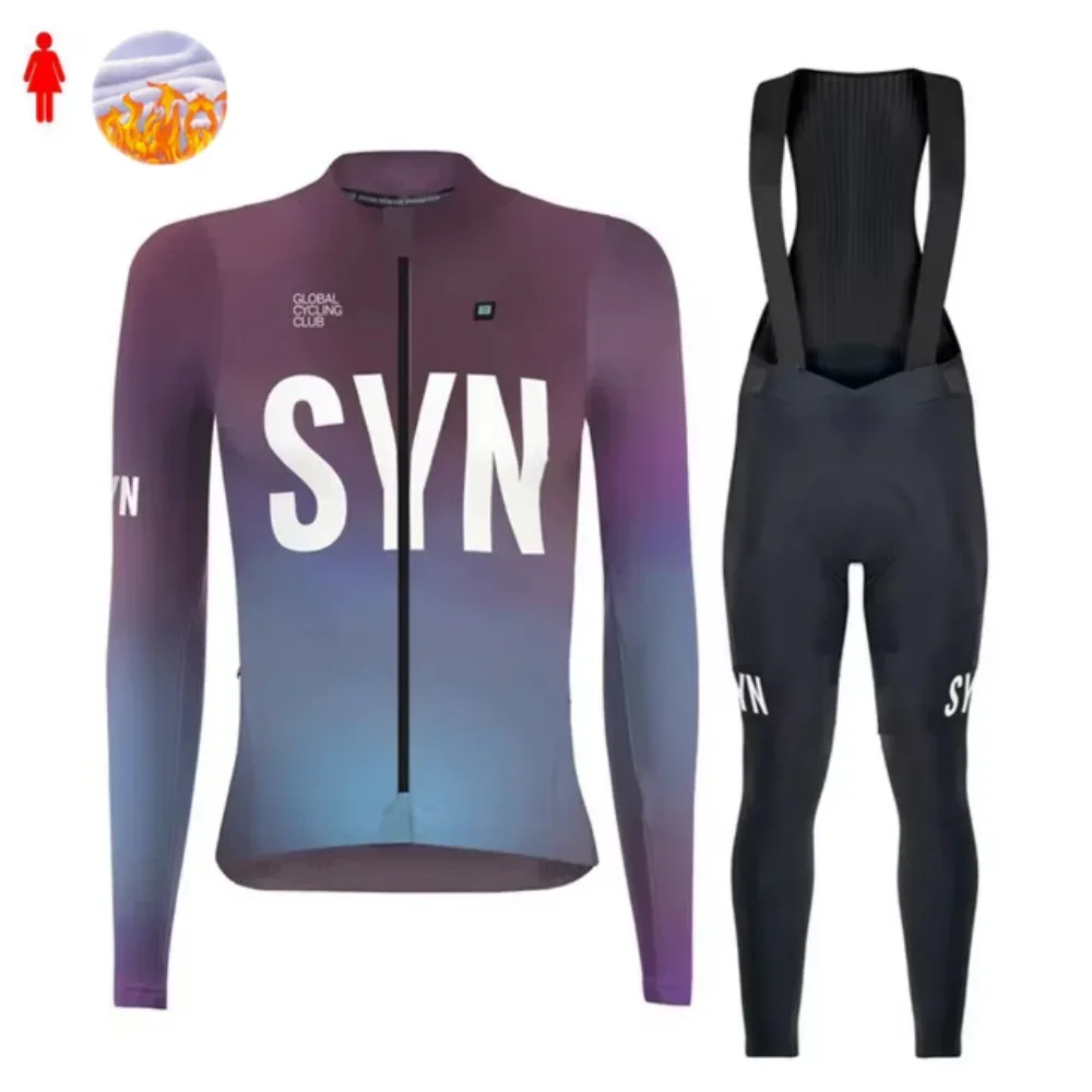 SYN Winter Fleece Cycling Jers - огляд і ціна Winter Clothing Men Sale