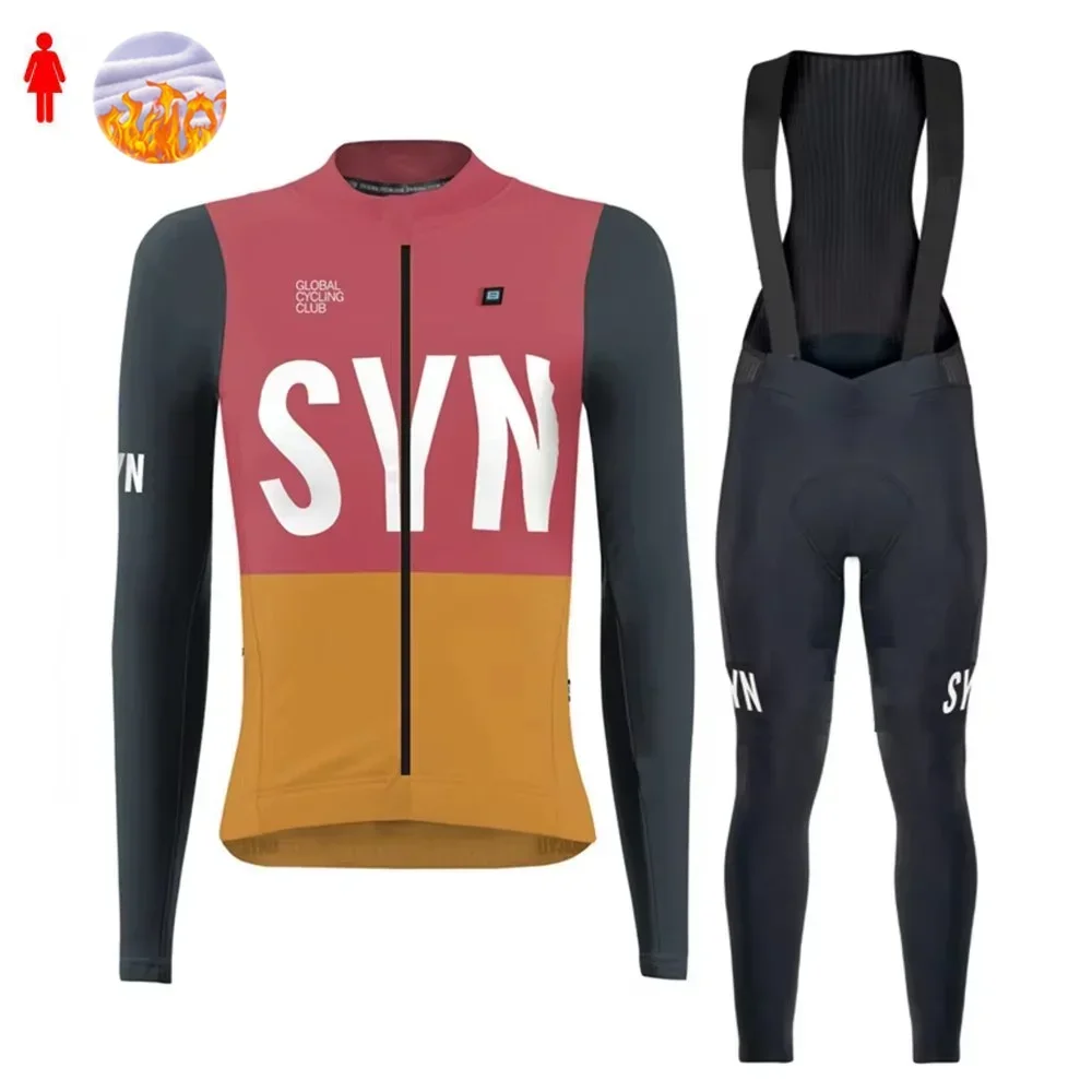 SYN Winter Fleece Cycling Jers - огляд і ціна Winter Clothing Men Sale