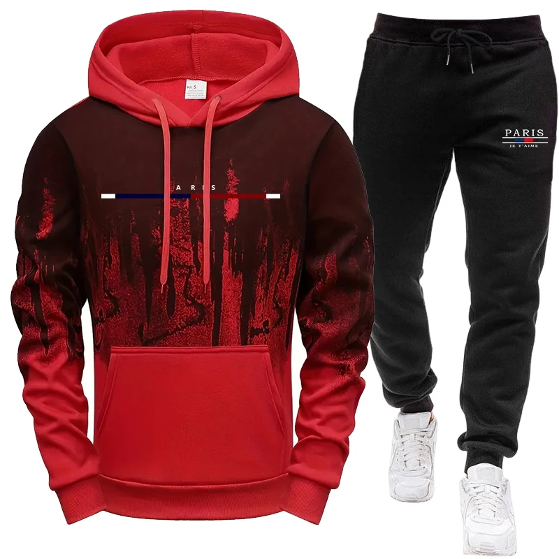 Men's Set/Hoodie/Pants Autumn  - огляд і ціна Winter Wear Clothes