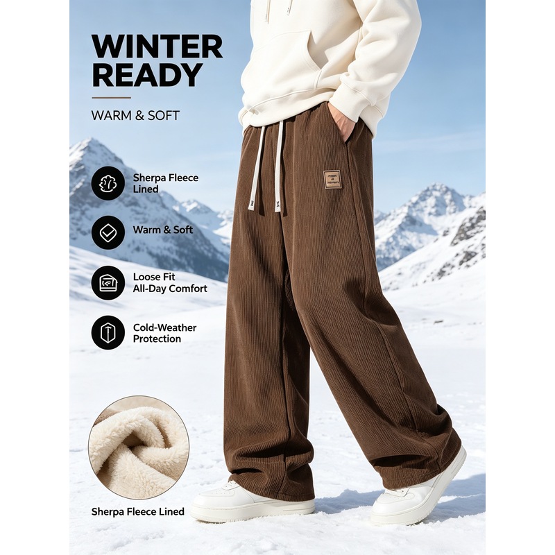 Men's Winter Sports Pants Cord - огляд і ціна Winter Clothes Shop
