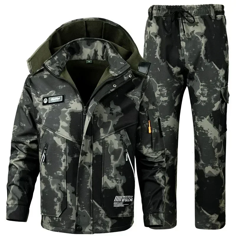 Hiking Jacket Uniform Wool Wor - огляд і ціна Warm Winter Clothing