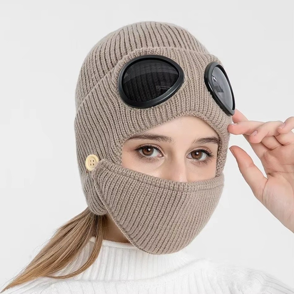Fleece-lined Warm Woolen Hat K - огляд і ціна Winter Clothing Earmuffs