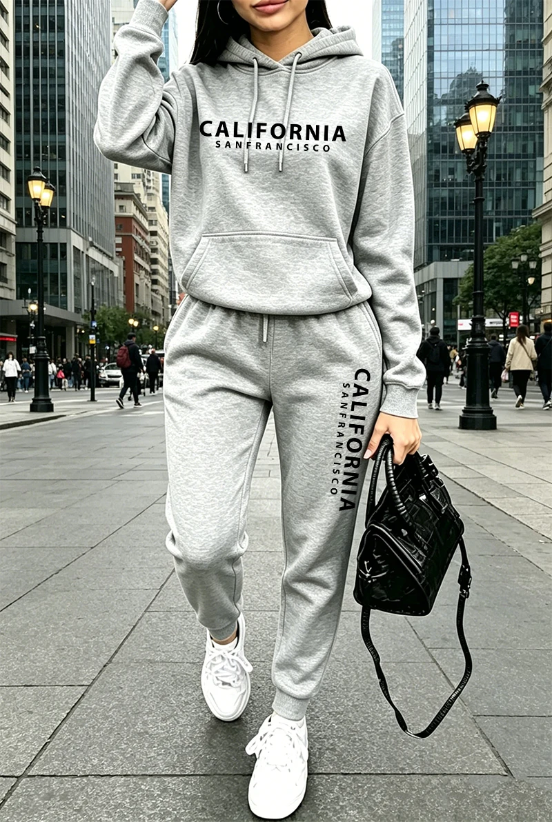 Quality Womens Tracksuit Print - огляд і ціна Winter Clothing Hoodie