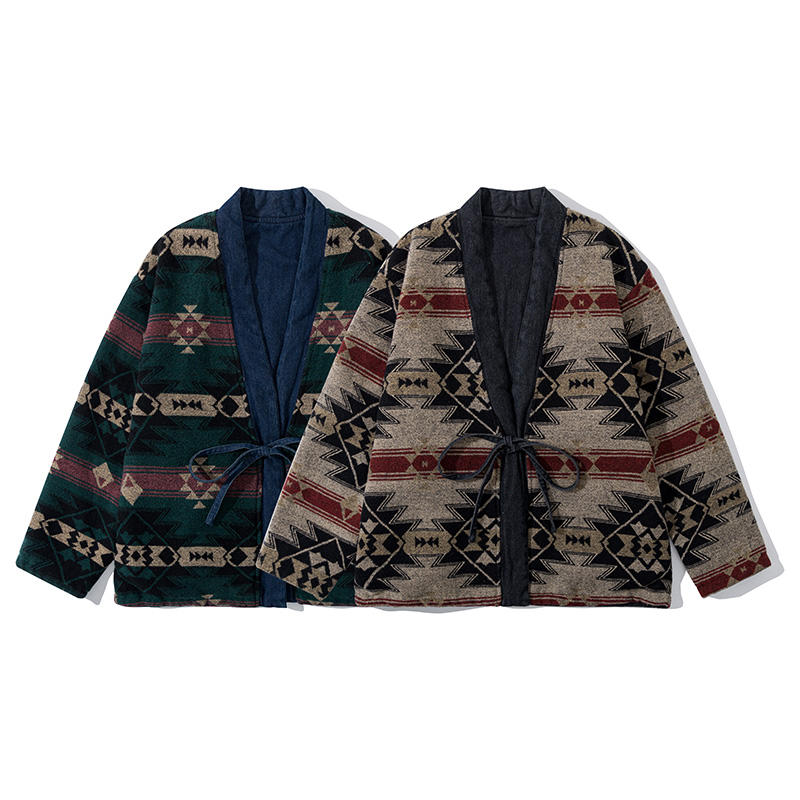 Fashion Vintage Reversible Coa - огляд і ціна Traditional Winter Japanese Clothing