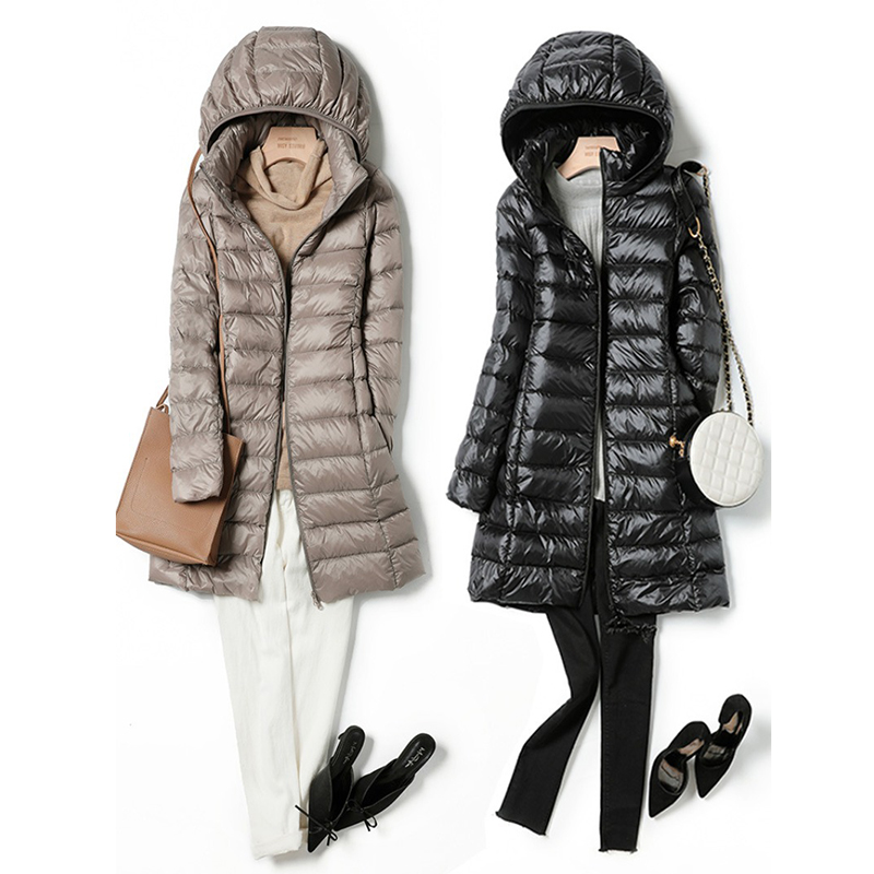 Women's X-long Office Lady Hat - огляд і ціна Puffer Jacket Women Down