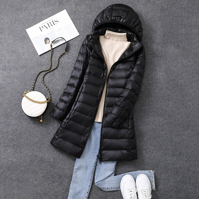 Women's X-long Office Lady Hat - огляд і ціна Puffer Jacket Women Down