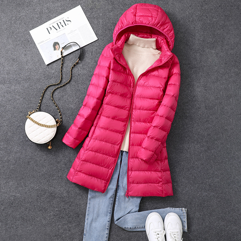Women's X-long Office Lady Hat - огляд і ціна Puffer Jacket Women Down