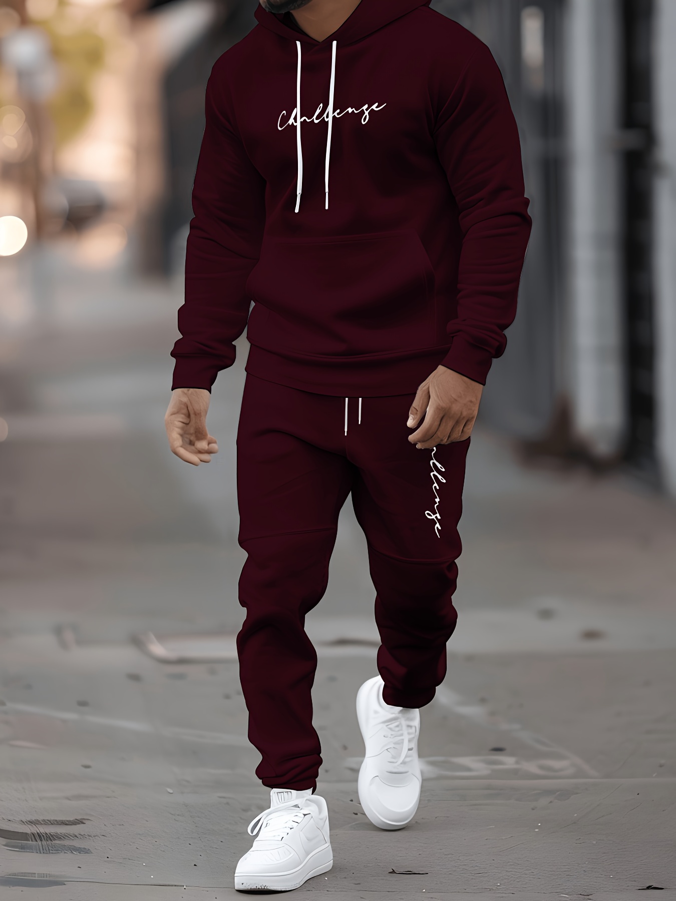 Men's hooded sweatshirt + jogg - огляд і ціна Winter Clothing Affordable