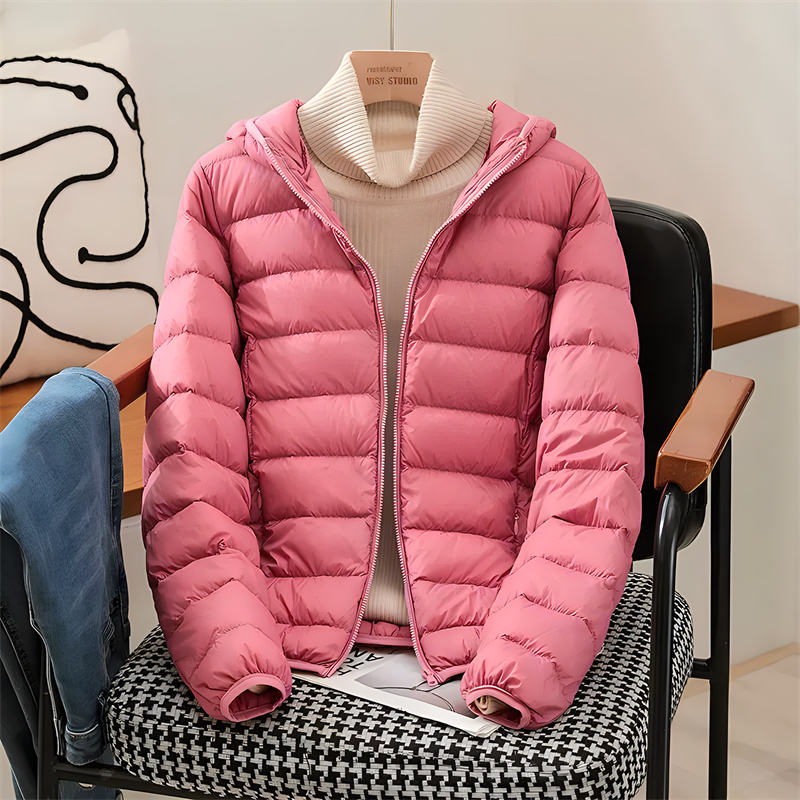 Plus Size Women Hooded Korean  - огляд і ціна Puffer Jacket Women Down