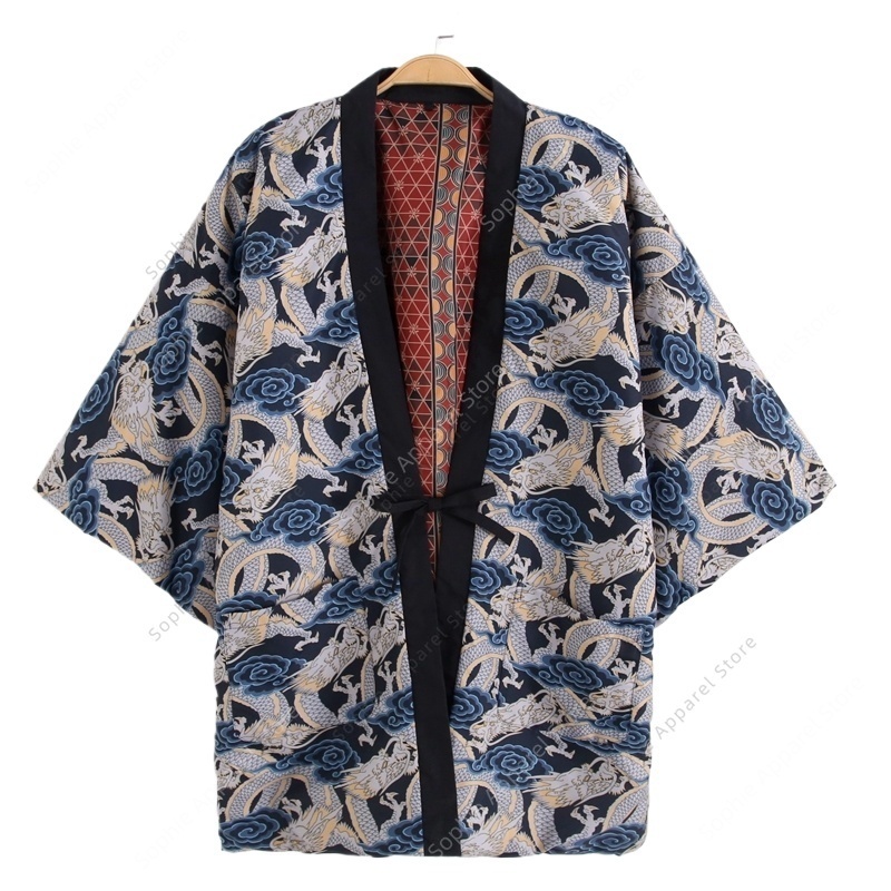 Autumn Winter Japanese Dragon  - огляд і ціна Traditional Winter Japanese Clothing