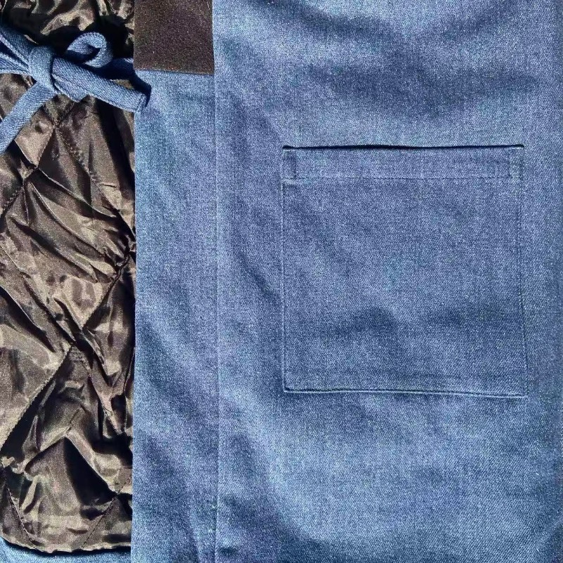 Men Women Denim Hanten Jacket  - огляд і ціна Traditional Winter Japanese Clothing
