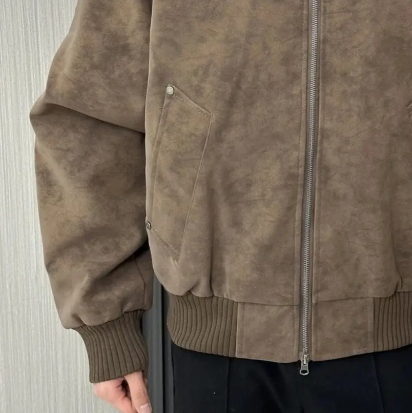 Autumn Oversize Bomber Jacket  - огляд і ціна Quality Winter Clothing Bomber Jacket