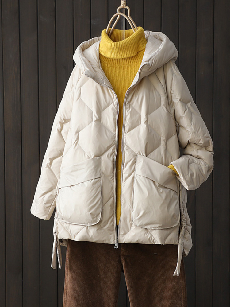 New Winter Women 90% White Duc - огляд і ціна Puffer Jacket Women Down
