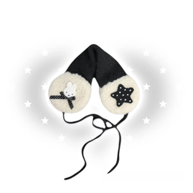 Miffy Kawaii Anime Cartoon Rab - огляд і ціна Winter Clothing Earmuffs
