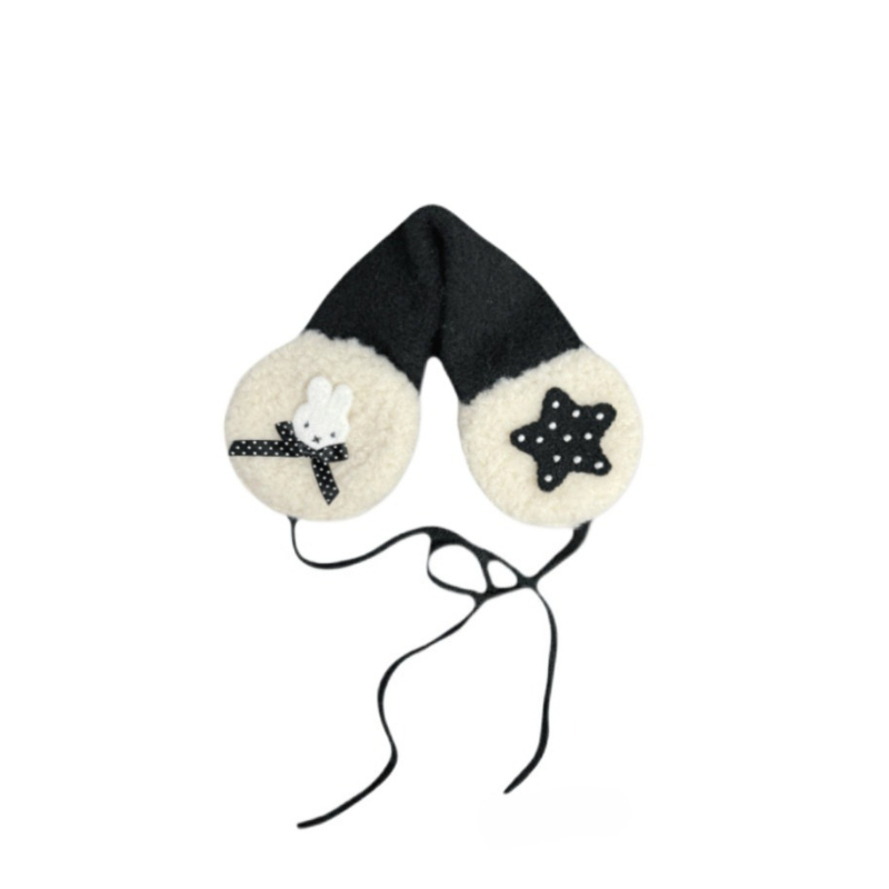 Miffy Kawaii Anime Cartoon Rab - огляд і ціна Winter Clothing Earmuffs