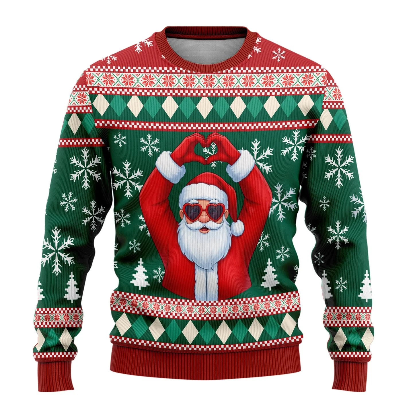 Christmas Cute Santa Claus Car - огляд і ціна Winter Clothing Men