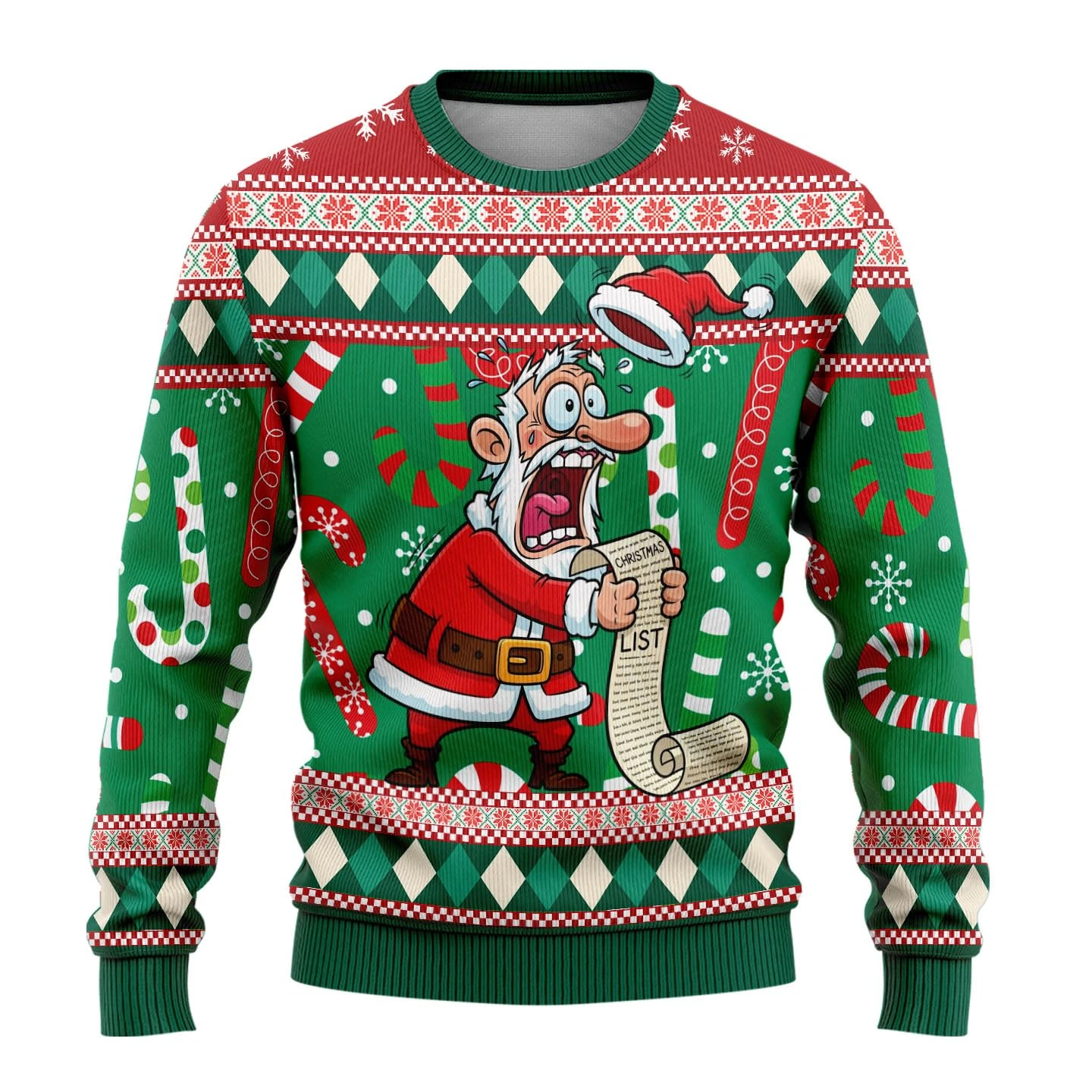 Christmas Cute Santa Claus Car - огляд і ціна Winter Clothing Men