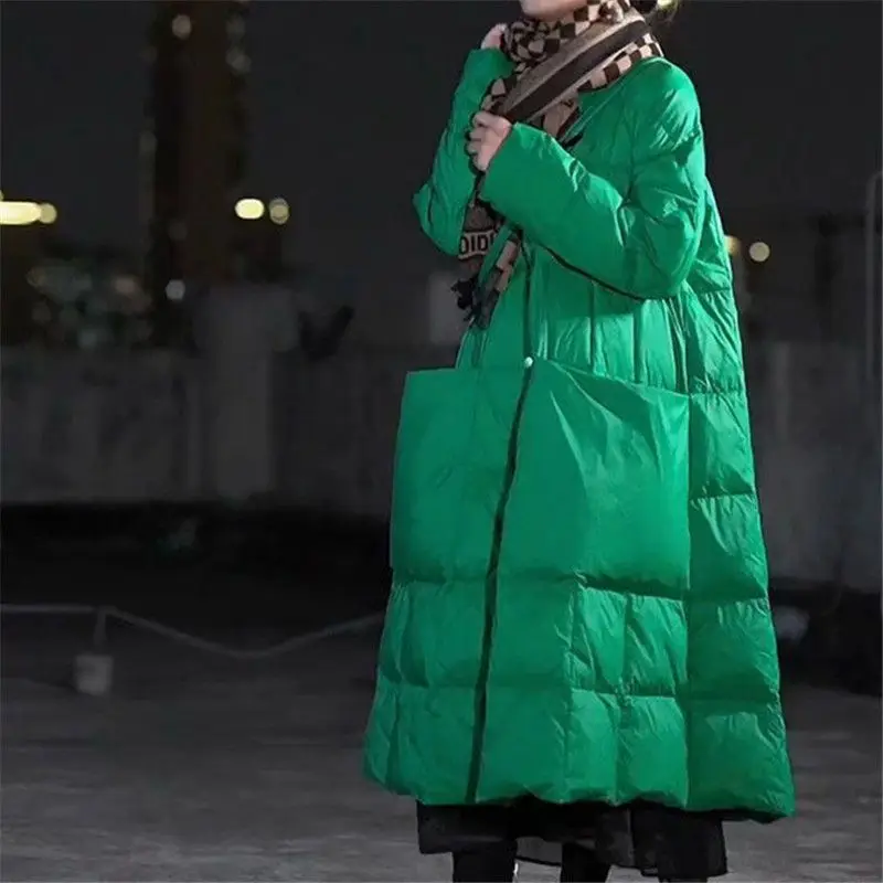 Oversize Long Down Jacket Big  - огляд і ціна Puffer Jacket Women Down