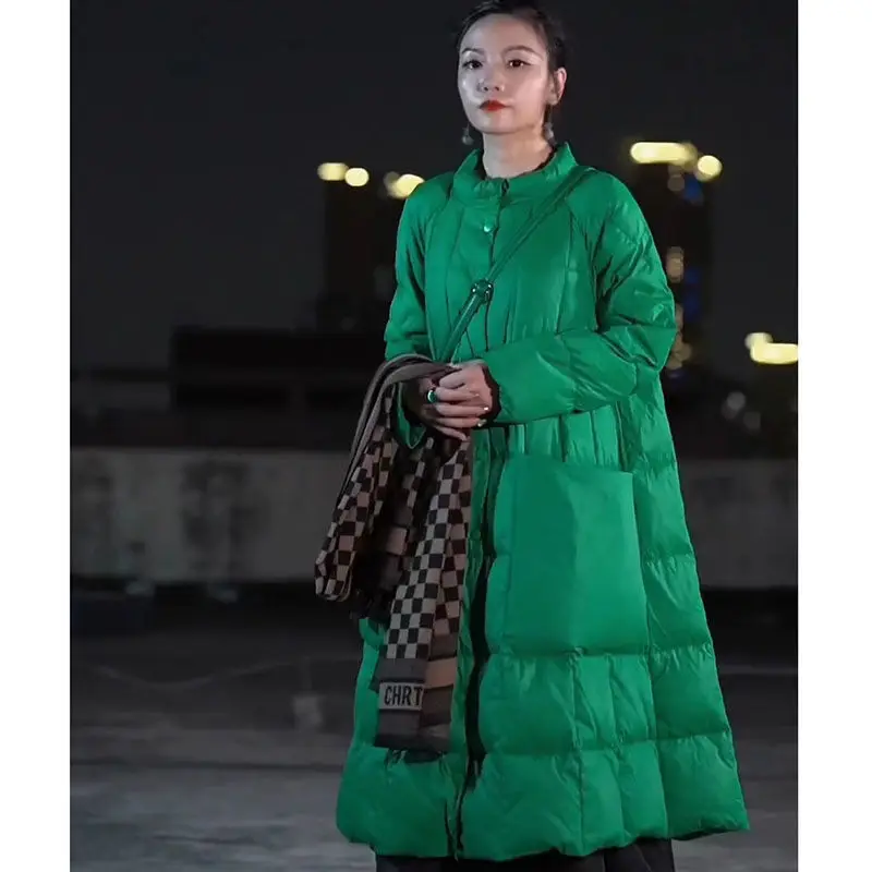Oversize Long Down Jacket Big  - огляд і ціна Puffer Jacket Women Down