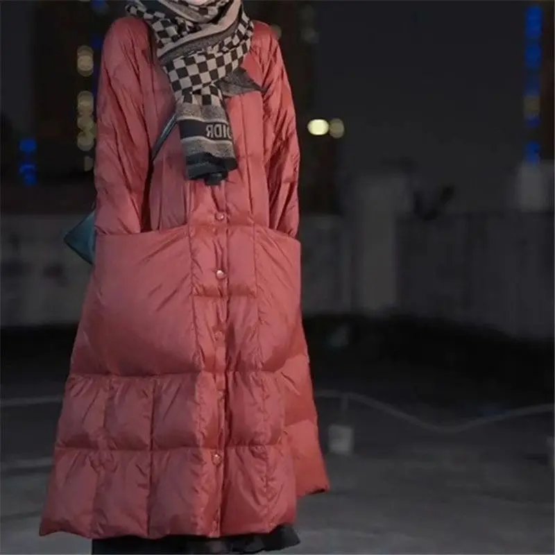 Oversize Long Down Jacket Big  - огляд і ціна Puffer Jacket Women Down