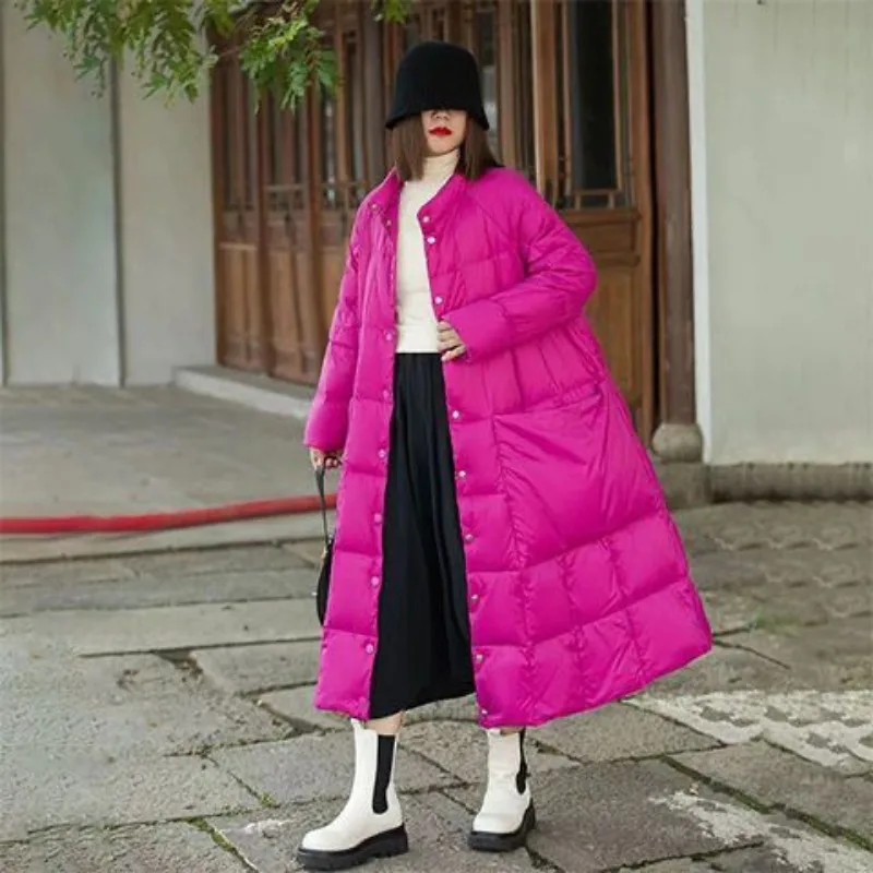 Oversize Long Down Jacket Big  - огляд і ціна Puffer Jacket Women Down